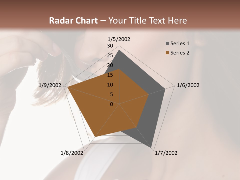 Humor Raspberry Smile PowerPoint Template