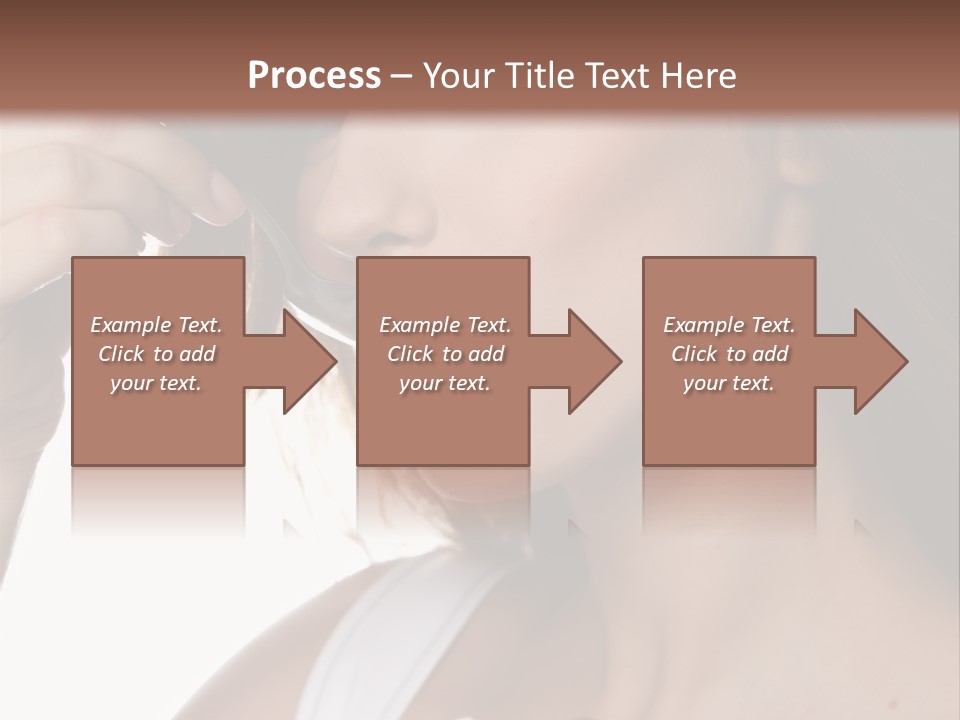 Humor Raspberry Smile PowerPoint Template