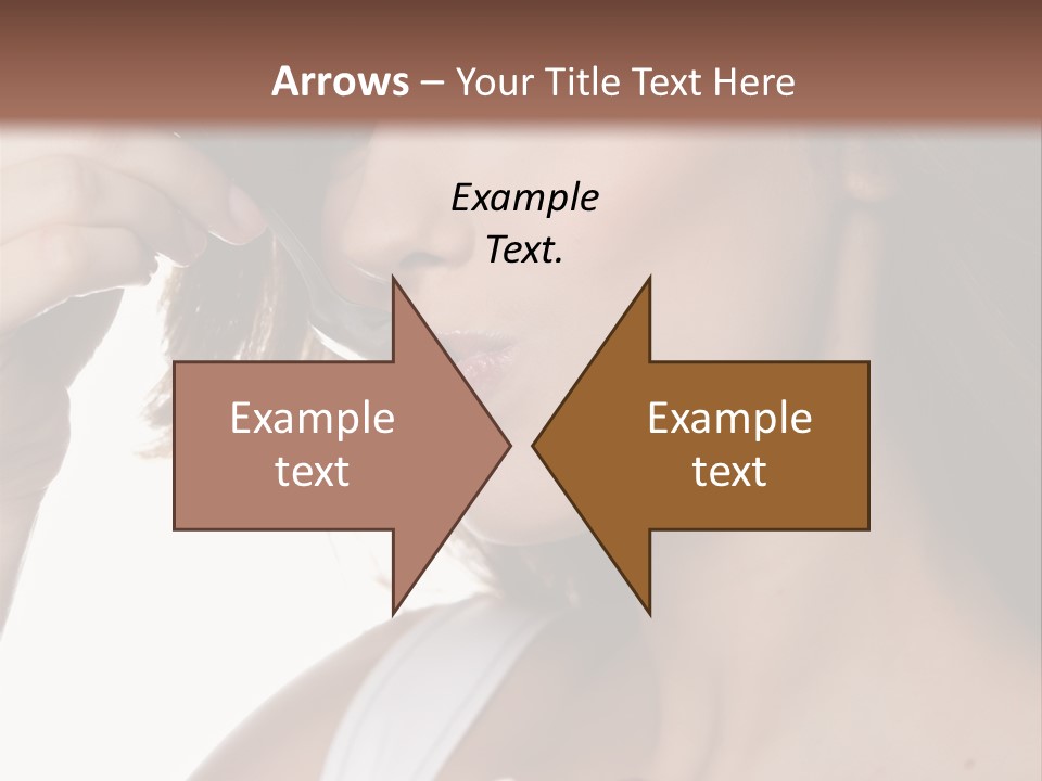 Humor Raspberry Smile PowerPoint Template