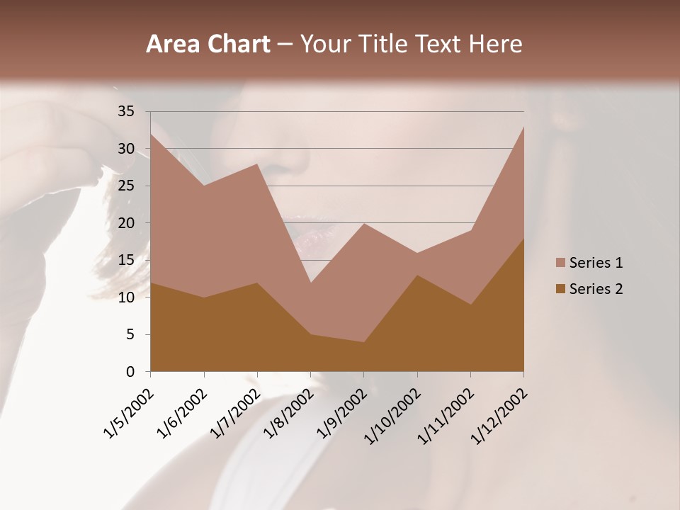 Humor Raspberry Smile PowerPoint Template
