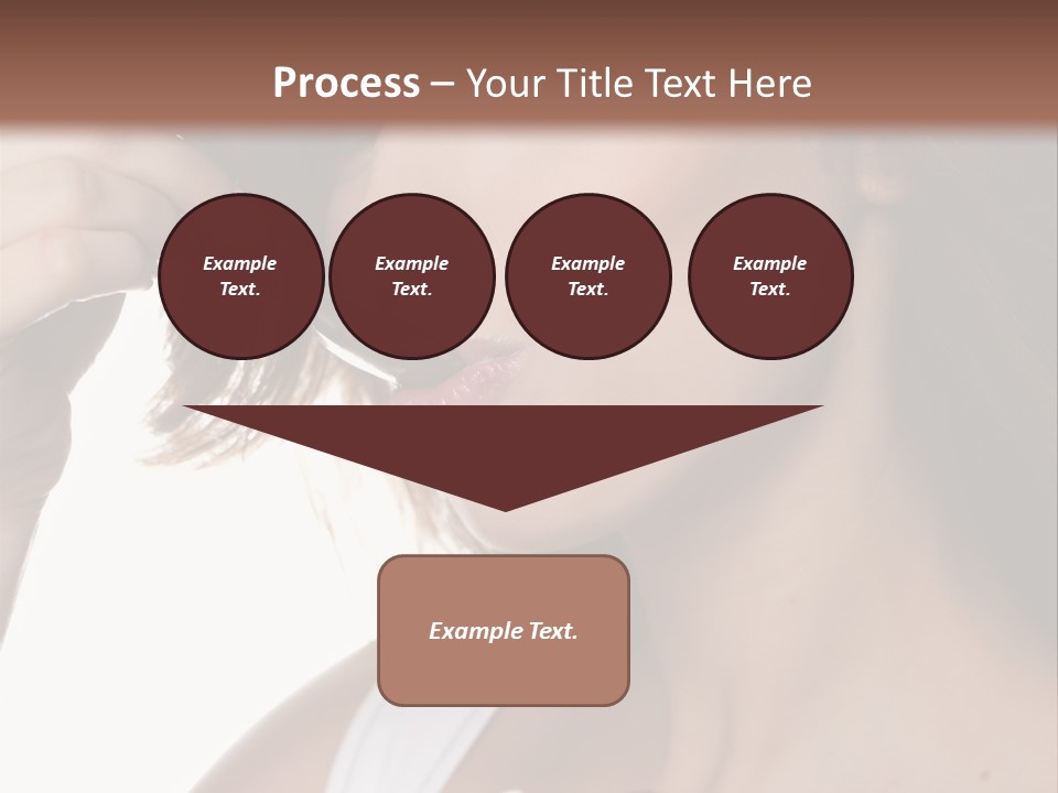 Humor Raspberry Smile PowerPoint Template