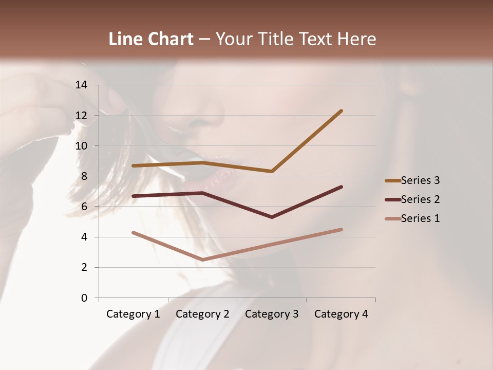 Humor Raspberry Smile PowerPoint Template