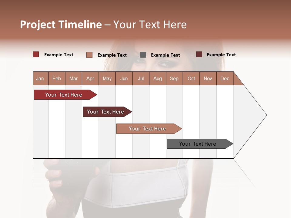 Lens Smile Raspberry PowerPoint Template