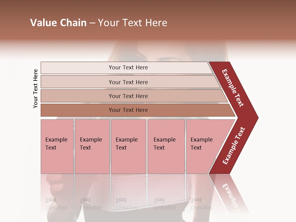 Lens Smile Raspberry PowerPoint Template