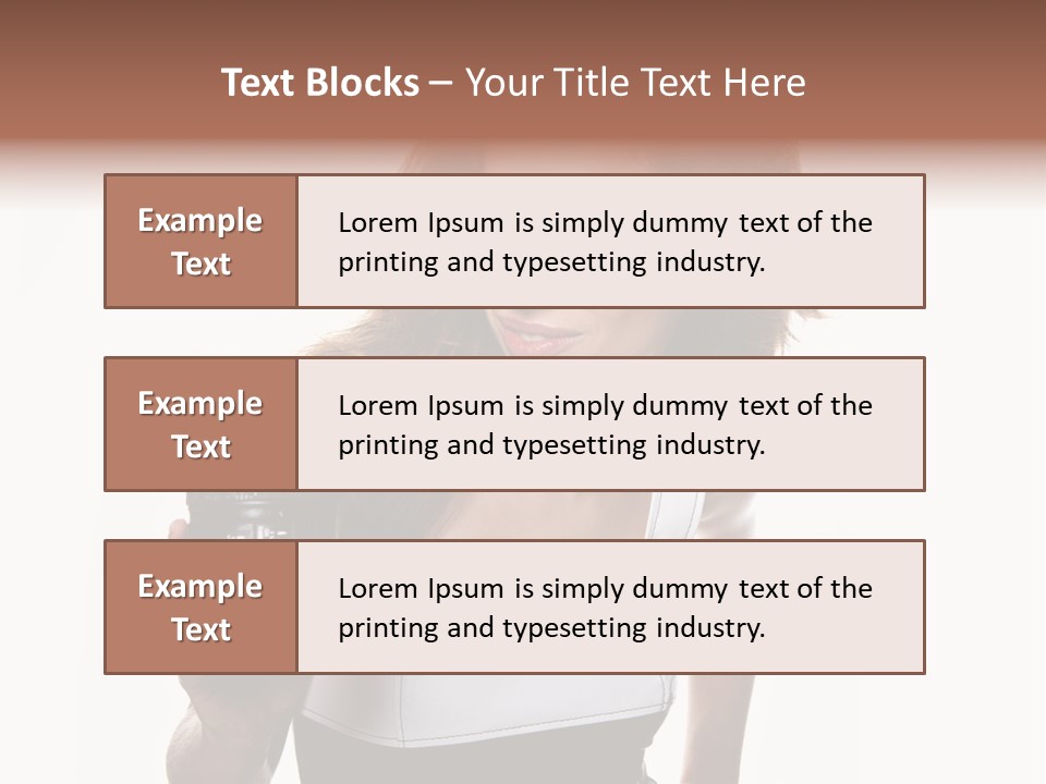 Lens Smile Raspberry PowerPoint Template
