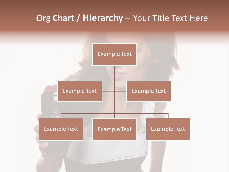 Lens Smile Raspberry PowerPoint Template