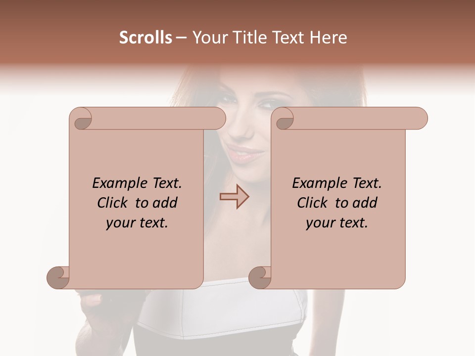 Lens Smile Raspberry PowerPoint Template
