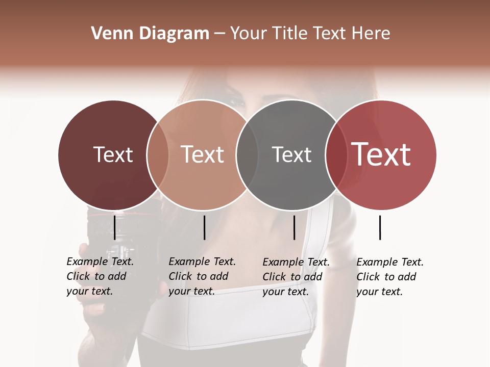 Lens Smile Raspberry PowerPoint Template