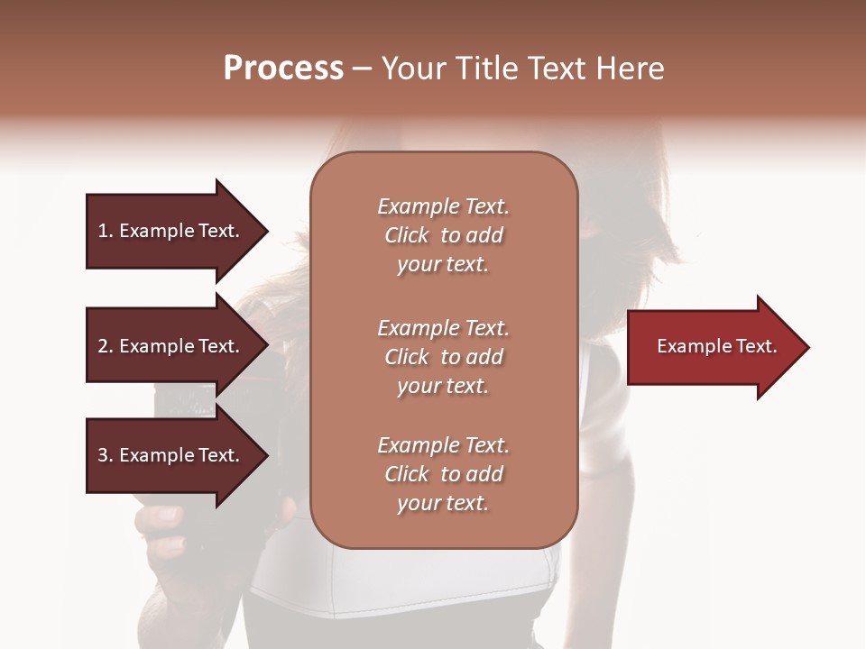 Lens Smile Raspberry PowerPoint Template