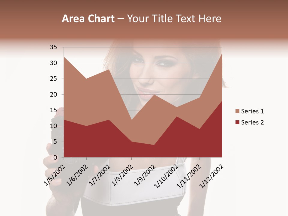 Lens Smile Raspberry PowerPoint Template