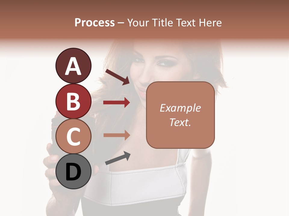 Lens Smile Raspberry PowerPoint Template
