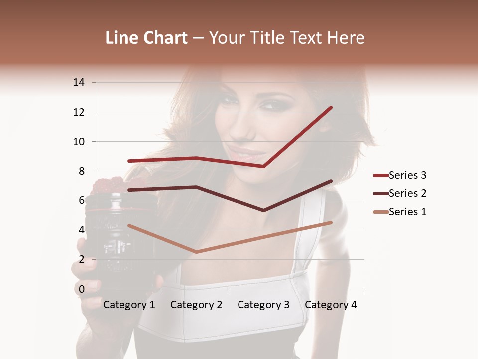 Lens Smile Raspberry PowerPoint Template