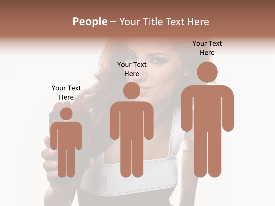 Lens Smile Raspberry PowerPoint Template