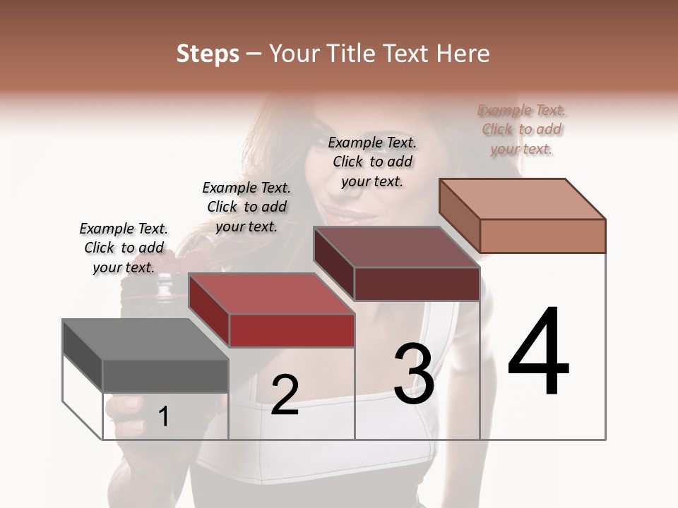 Lens Smile Raspberry PowerPoint Template