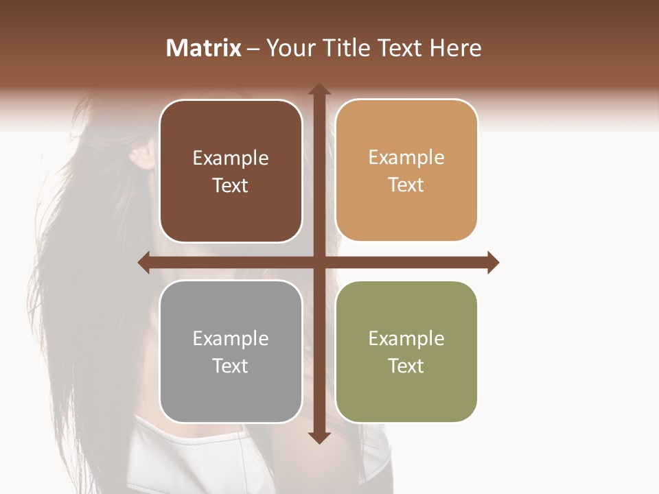 Cosmetics Flirt Lifestyle PowerPoint Template