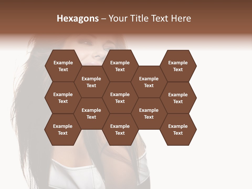 Cosmetics Flirt Lifestyle PowerPoint Template