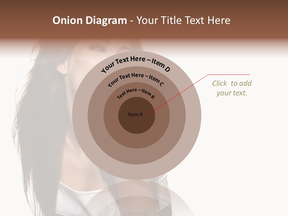 Cosmetics Flirt Lifestyle PowerPoint Template