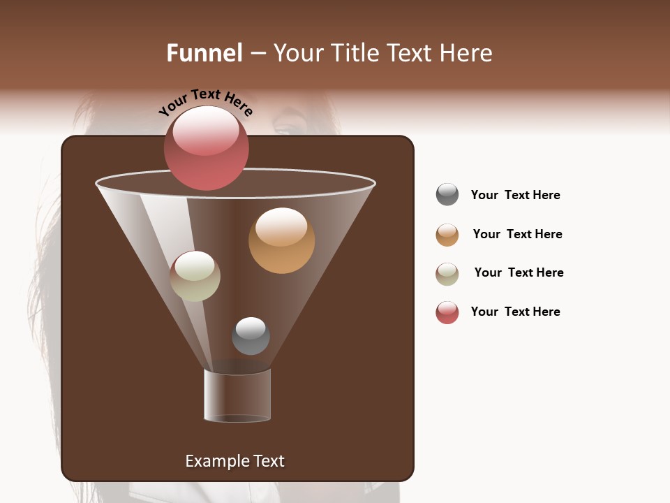 Cosmetics Flirt Lifestyle PowerPoint Template