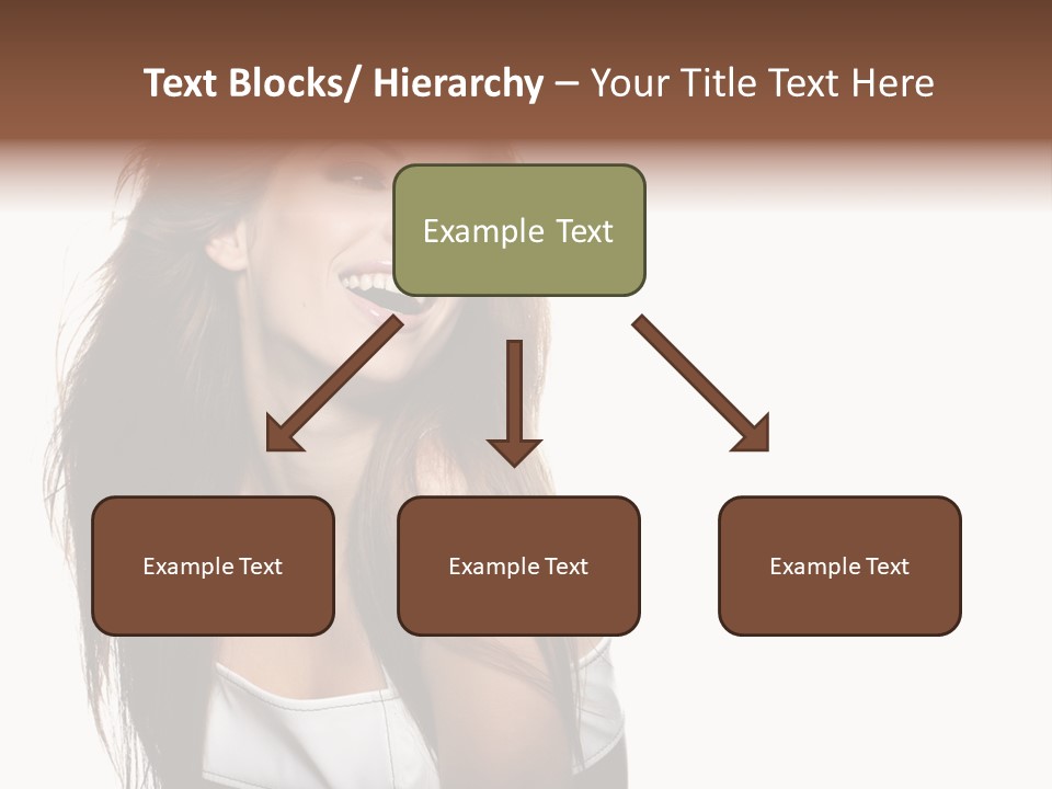 Cosmetics Flirt Lifestyle PowerPoint Template