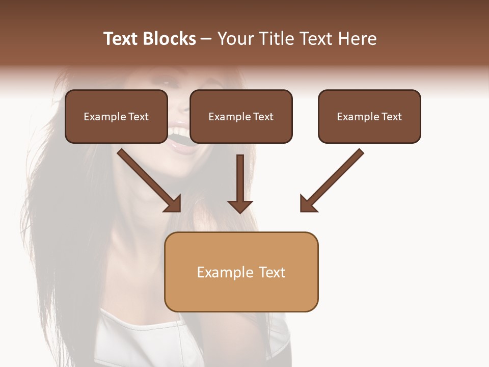 Cosmetics Flirt Lifestyle PowerPoint Template