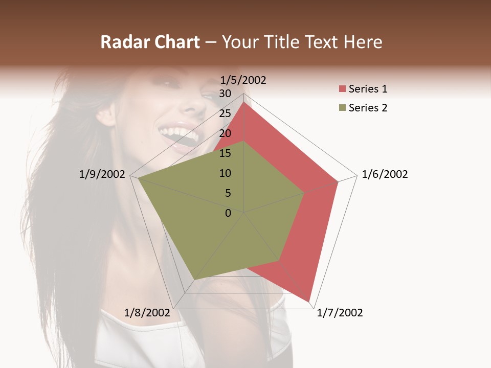 Cosmetics Flirt Lifestyle PowerPoint Template