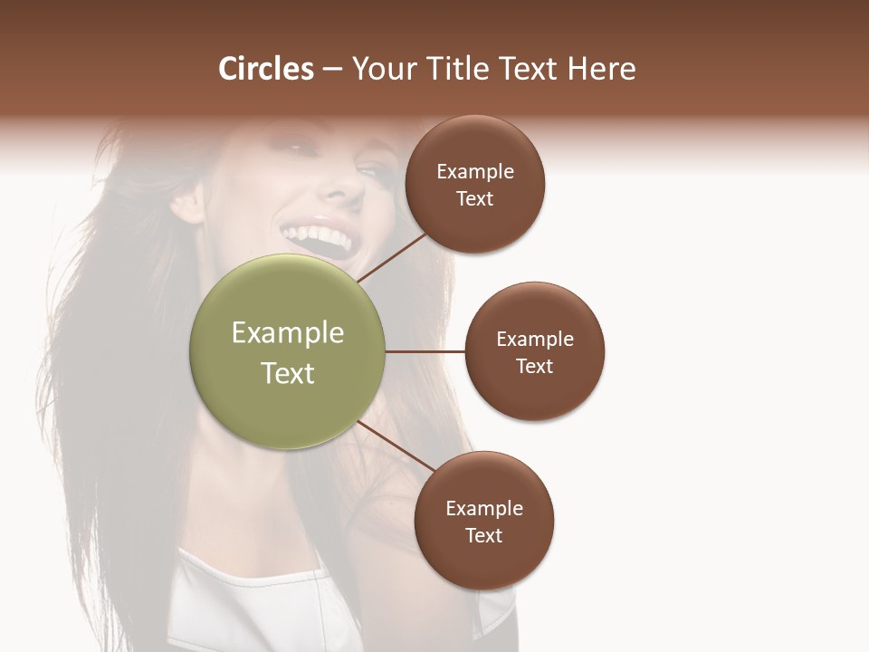 Cosmetics Flirt Lifestyle PowerPoint Template