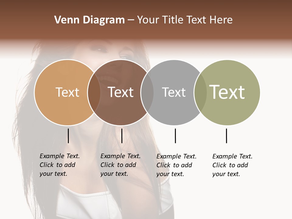 Cosmetics Flirt Lifestyle PowerPoint Template