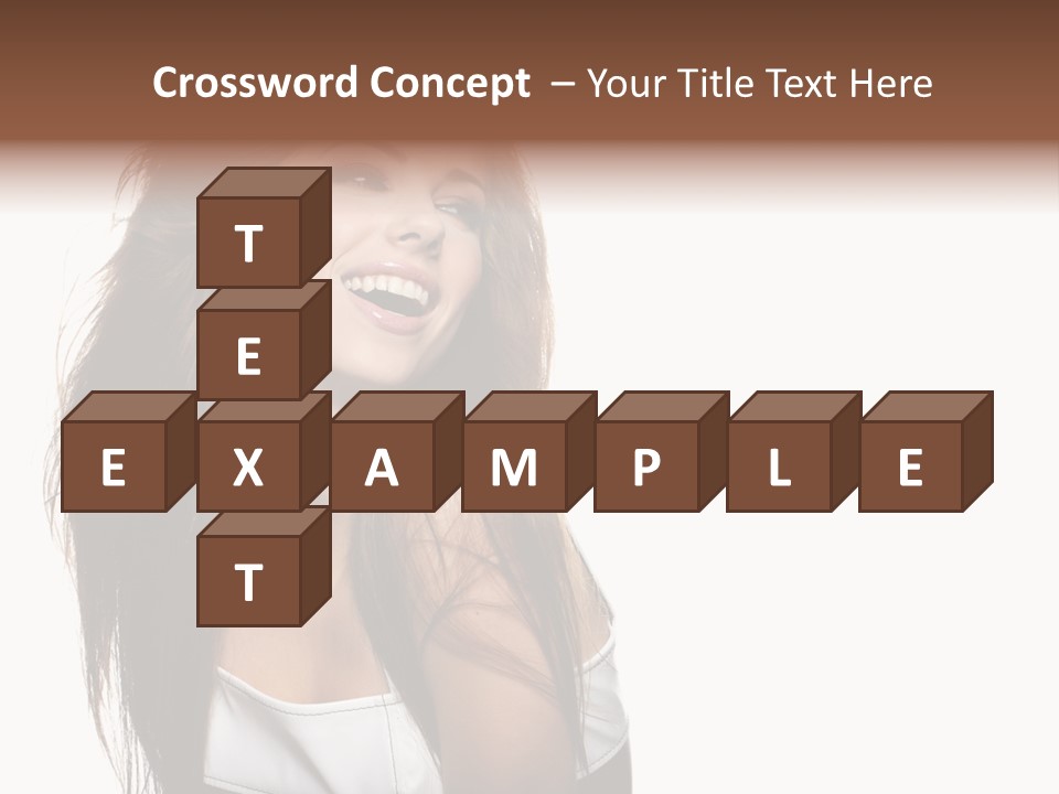 Cosmetics Flirt Lifestyle PowerPoint Template