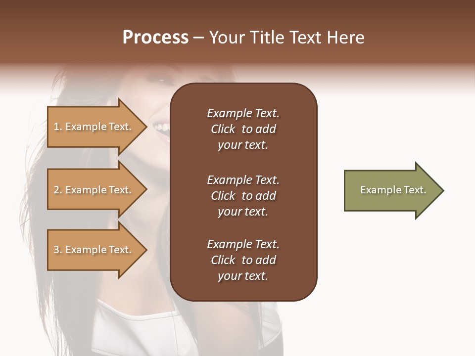 Cosmetics Flirt Lifestyle PowerPoint Template