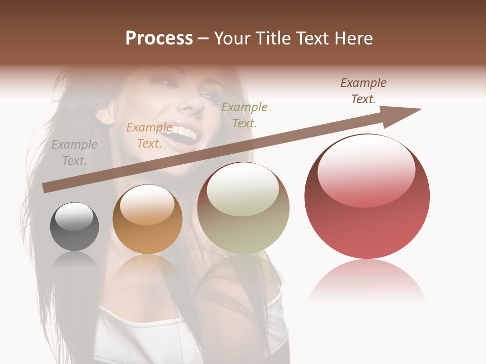 Cosmetics Flirt Lifestyle PowerPoint Template