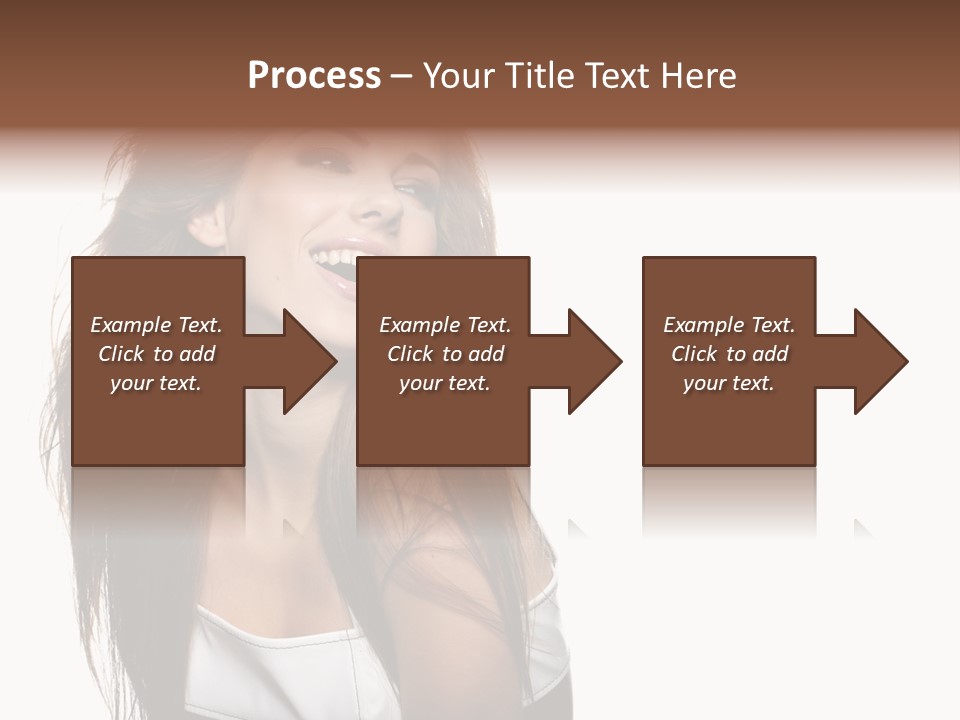 Cosmetics Flirt Lifestyle PowerPoint Template