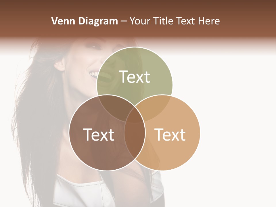 Cosmetics Flirt Lifestyle PowerPoint Template