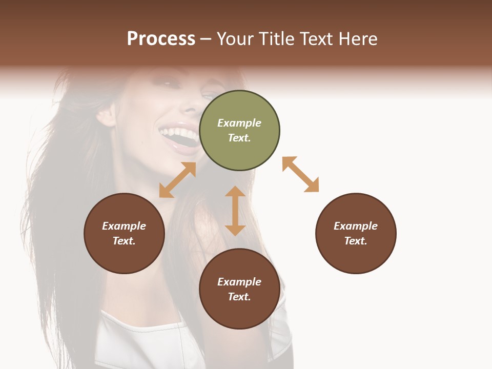 Cosmetics Flirt Lifestyle PowerPoint Template