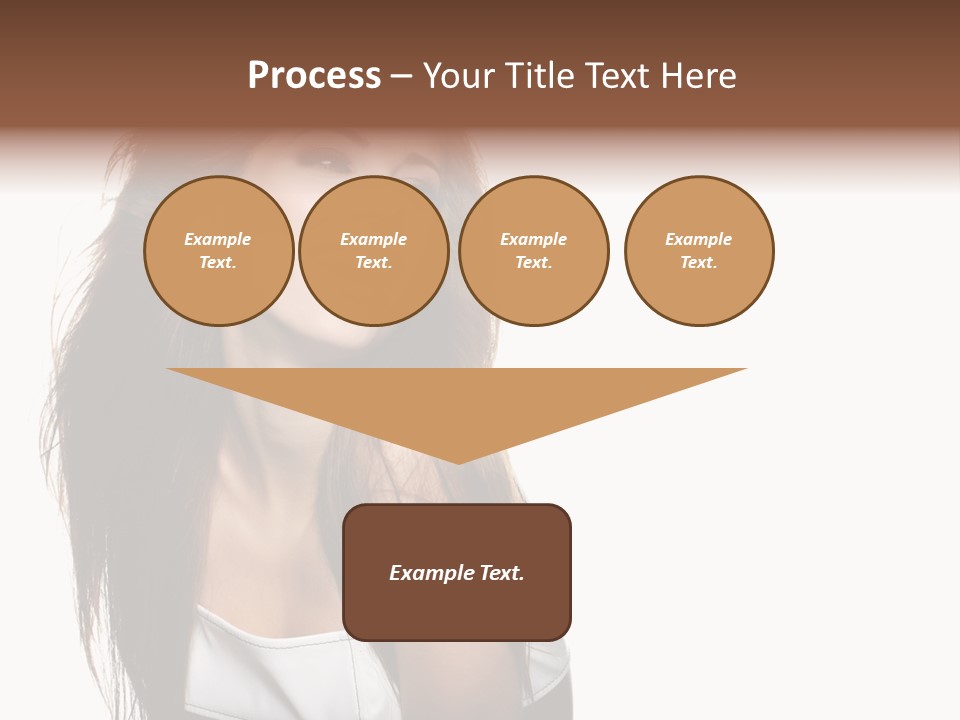 Cosmetics Flirt Lifestyle PowerPoint Template