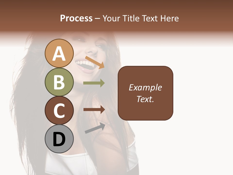 Cosmetics Flirt Lifestyle PowerPoint Template