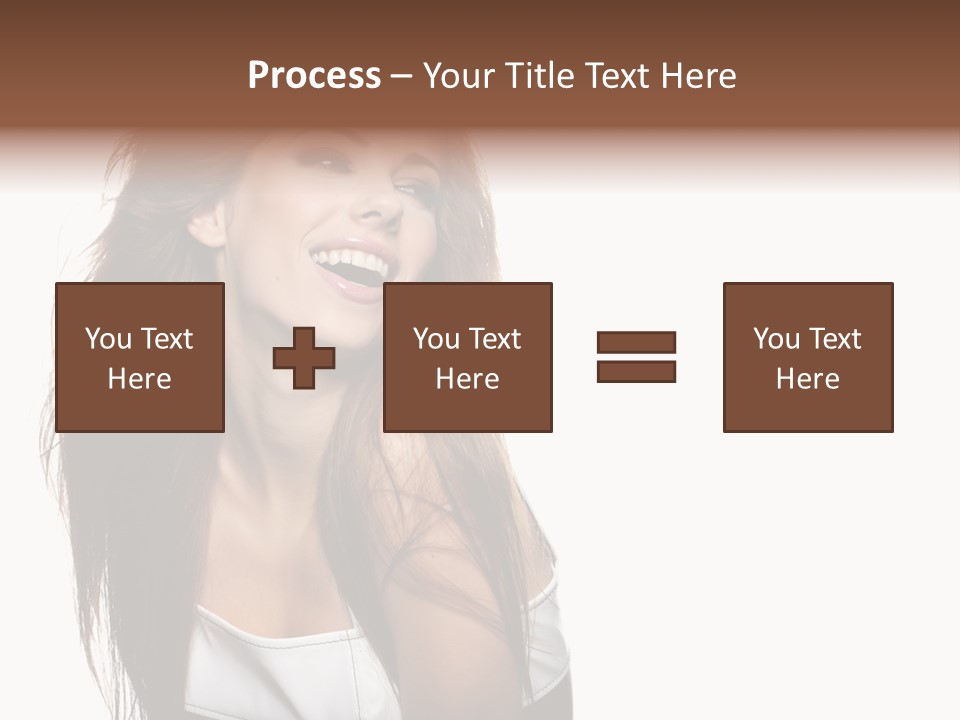 Cosmetics Flirt Lifestyle PowerPoint Template