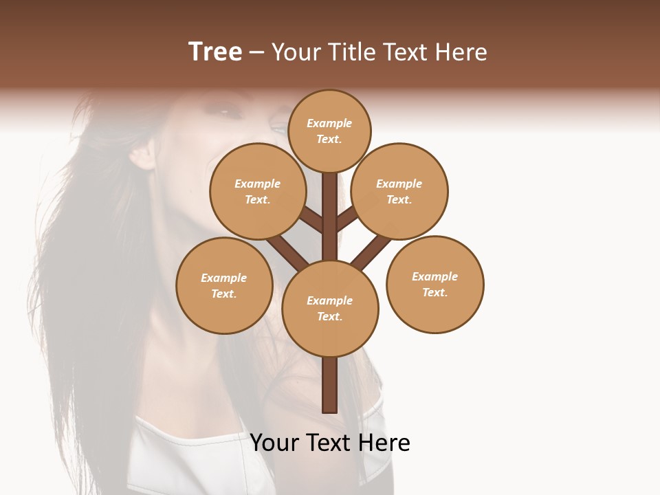 Cosmetics Flirt Lifestyle PowerPoint Template