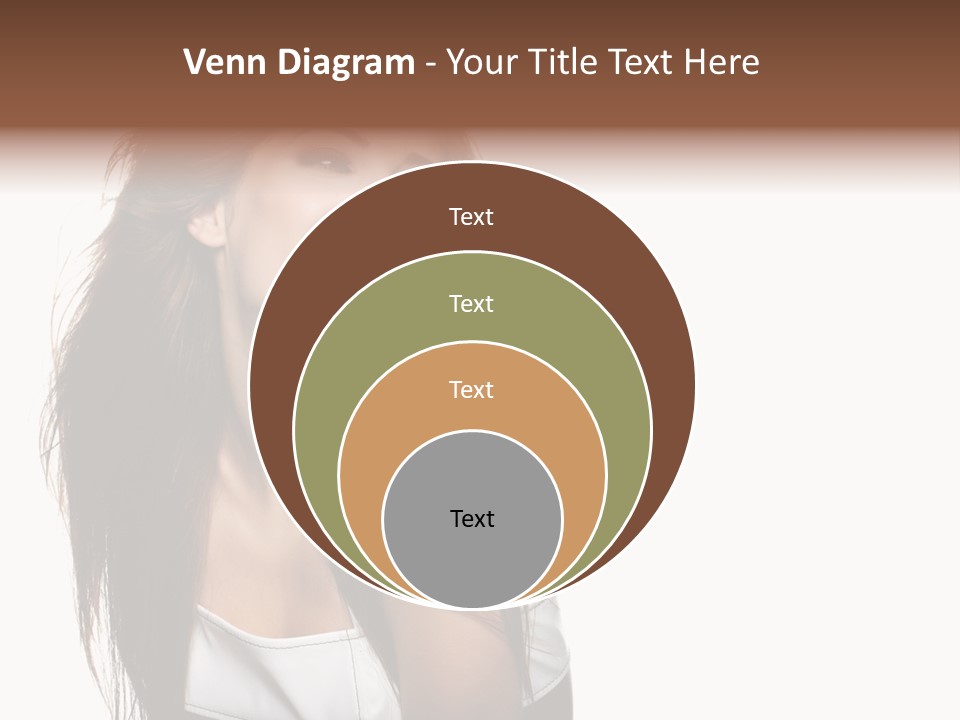 Cosmetics Flirt Lifestyle PowerPoint Template