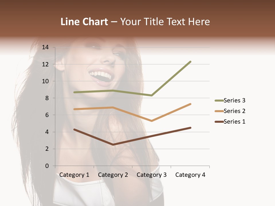 Cosmetics Flirt Lifestyle PowerPoint Template