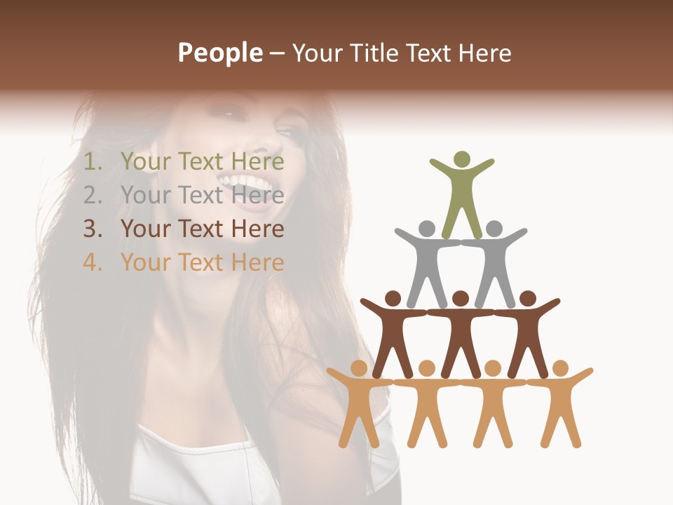 Cosmetics Flirt Lifestyle PowerPoint Template