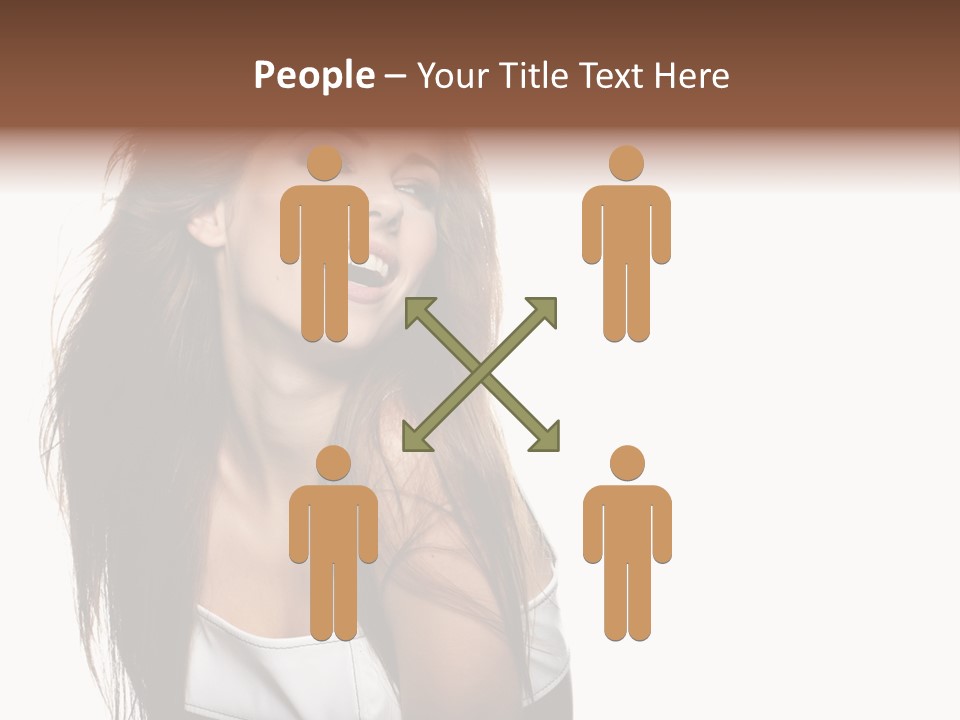 Cosmetics Flirt Lifestyle PowerPoint Template