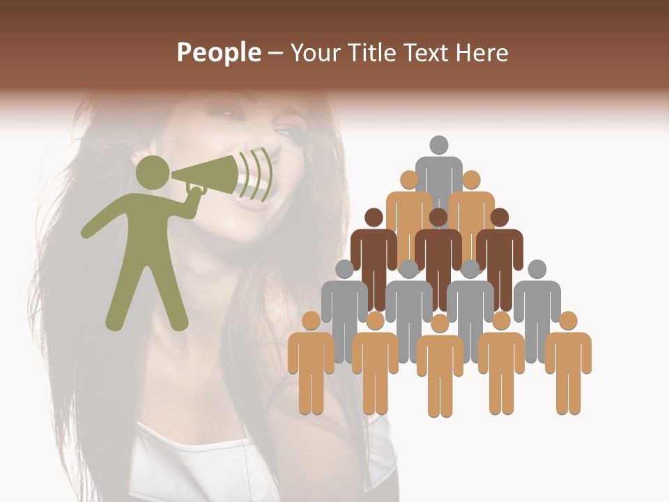 Cosmetics Flirt Lifestyle PowerPoint Template