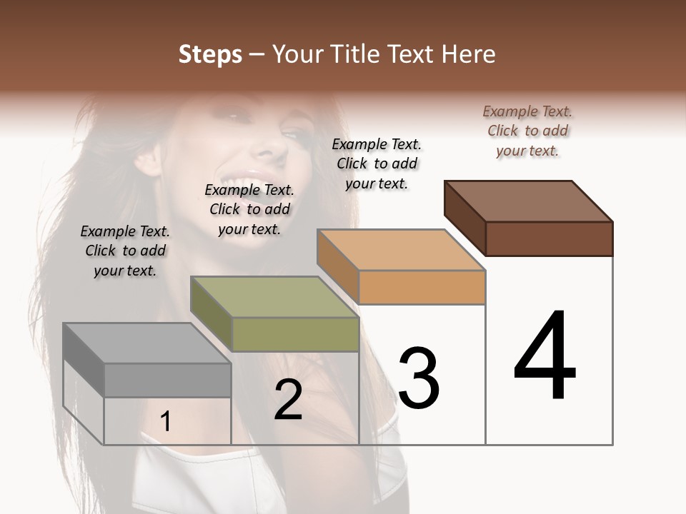 Cosmetics Flirt Lifestyle PowerPoint Template