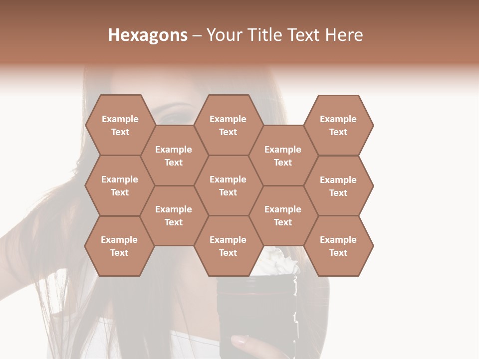 Photography Happy Woman PowerPoint Template