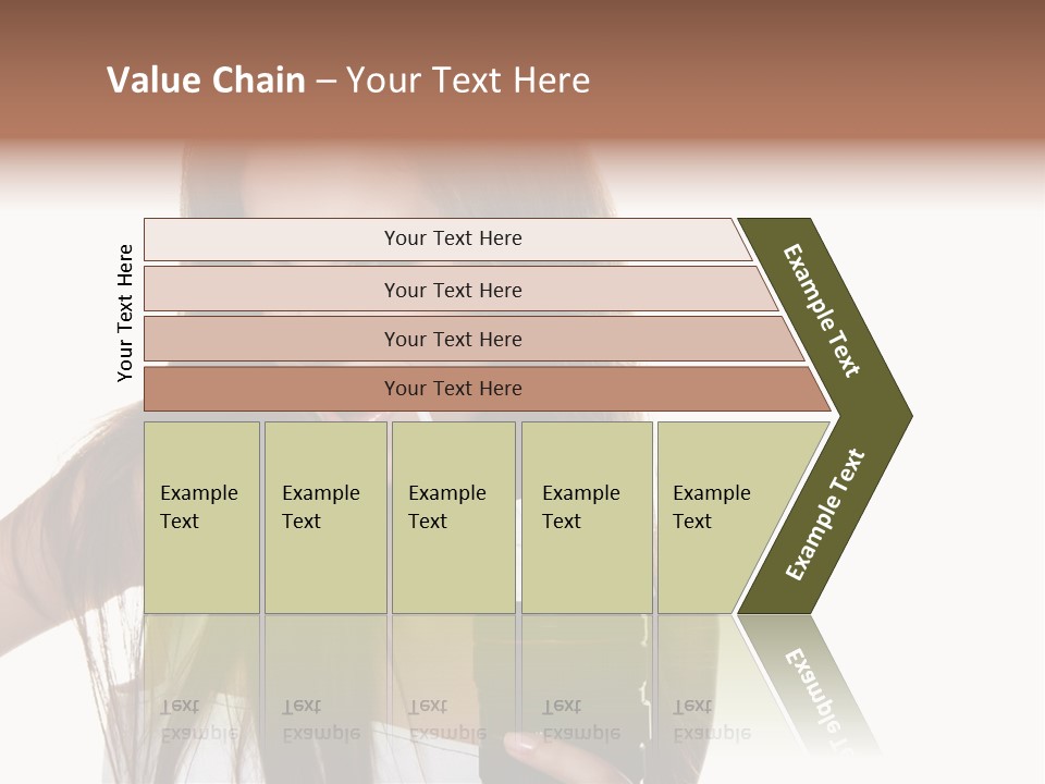 Photography Happy Woman PowerPoint Template