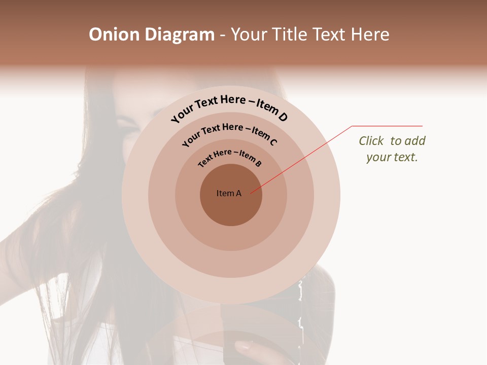 Photography Happy Woman PowerPoint Template