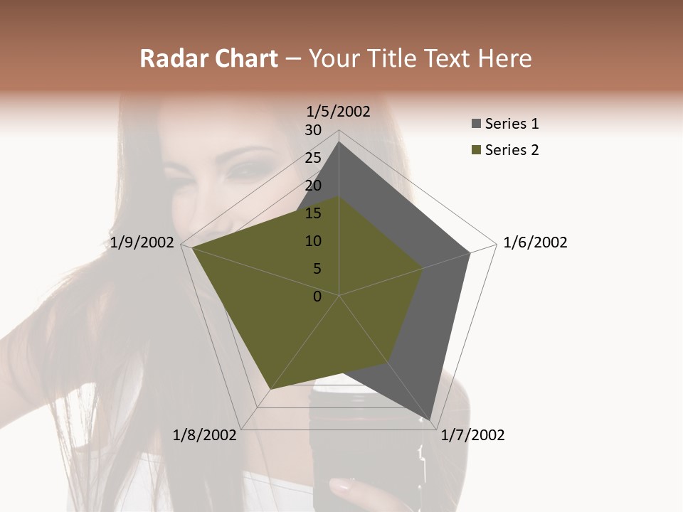 Photography Happy Woman PowerPoint Template