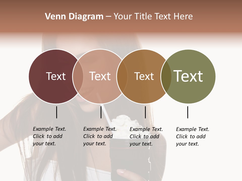 Photography Happy Woman PowerPoint Template