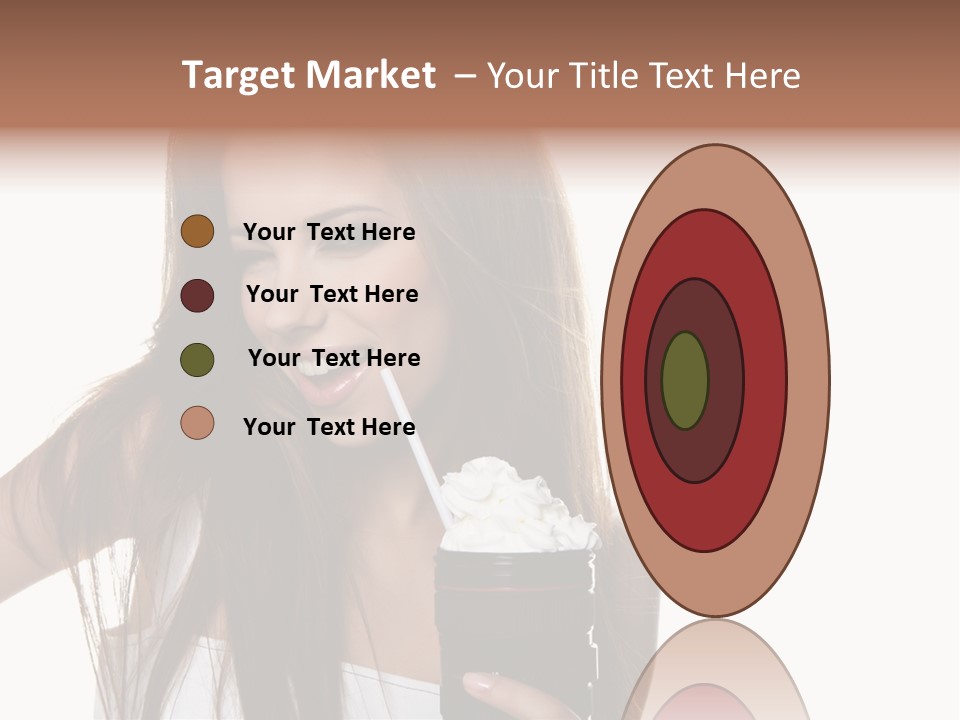 Photography Happy Woman PowerPoint Template