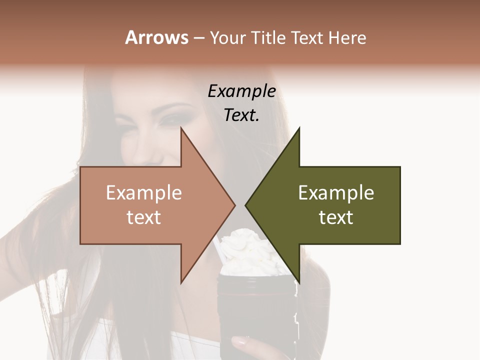 Photography Happy Woman PowerPoint Template